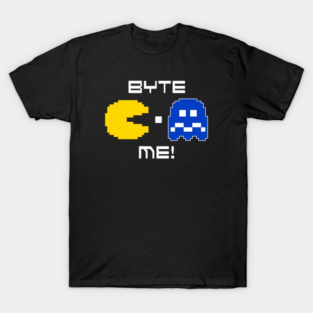 Byte Me! T-Shirt by Kaztiel